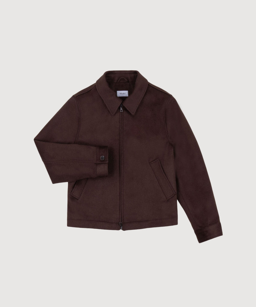 Short Wool Jacket Miaki Swiss Made Womenswear