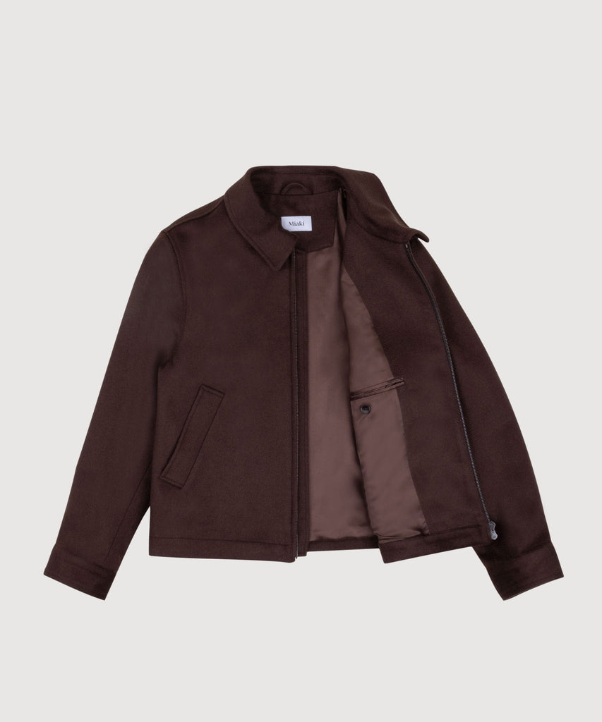 Short Wool Jacket Miaki Swiss Made Womenswear