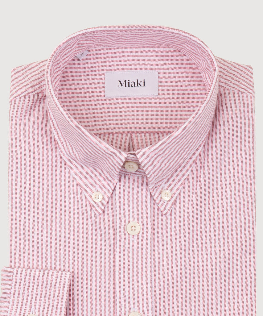 Relaxed Oxford Stripe Shirt Miaki Swiss Made Womenswear