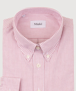 Relaxed Oxford Stripe Shirt Miaki Swiss Made Womenswear