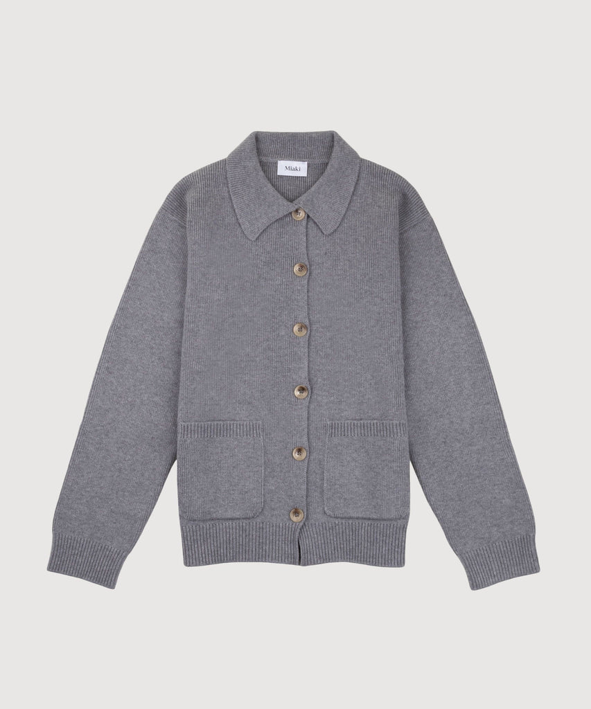 Long Knitted Cardigan Miaki Swiss Made Womenswear