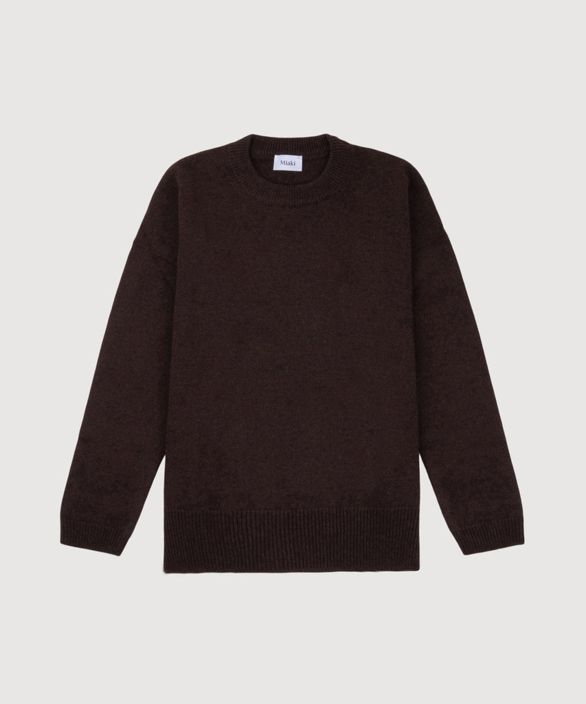 Relaxed Wool Sweater Miaki Swiss Made Womenswear