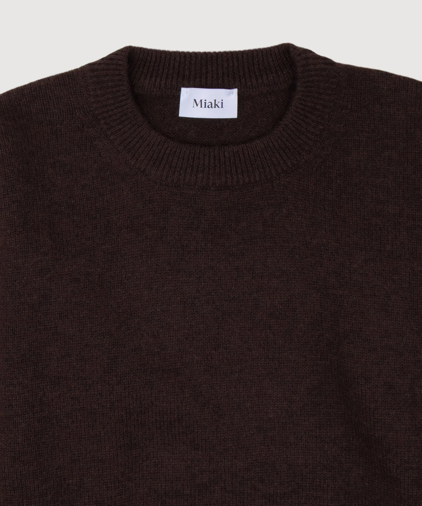 Relaxed Wool Sweater Miaki Swiss Made Womenswear