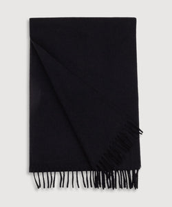 Black / One Size Cashmere Scarf Miaki Swiss Made Womenswear