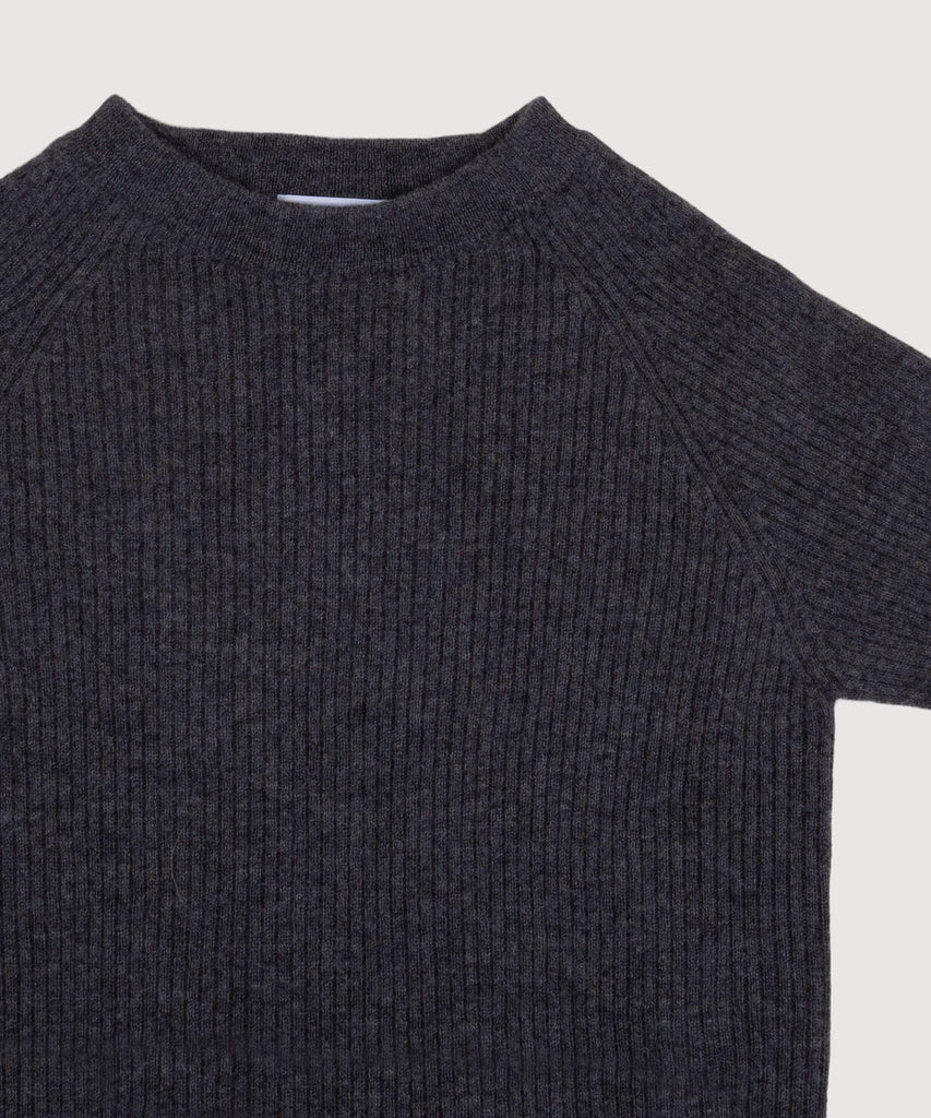 Ribbed Wool Sweater Miaki Swiss Made Womenswear