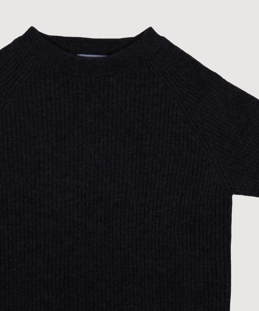Ribbed Wool Sweater Miaki Swiss Made Womenswear
