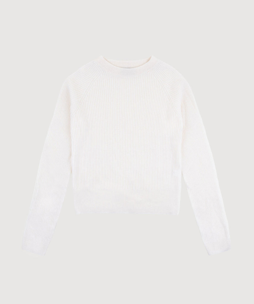 Ribbed Wool Sweater Miaki Swiss Made Womenswear