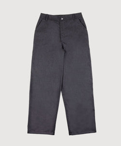 Anthracite / 34 Flannel Trousers Miaki Swiss Made Womenswear