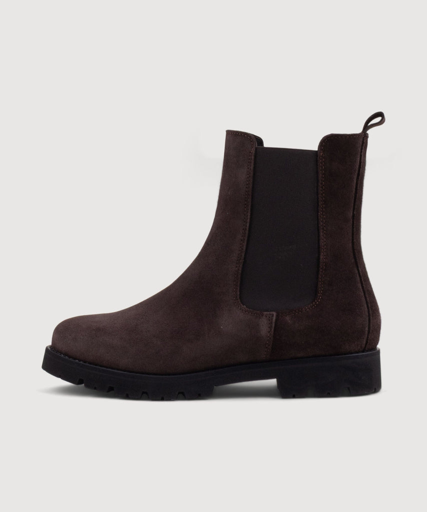 Chelsea Boot Suede Miaki Swiss Made Womenswear