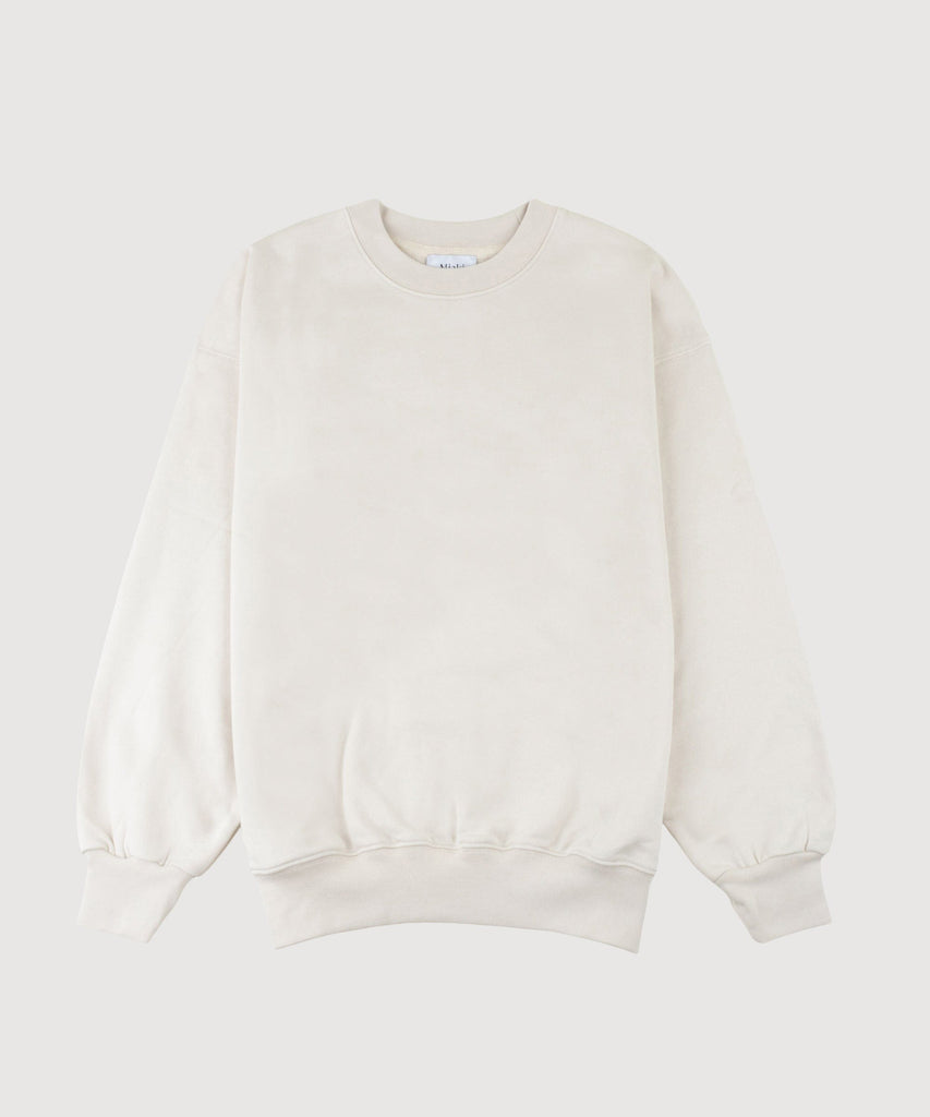 Ivory / XS Oversized Sweatshirt Miaki Swiss Made Womenswear