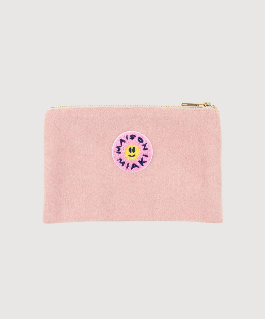 Pink Cashmere Small Pouch Miaki Swiss Made Womenswear