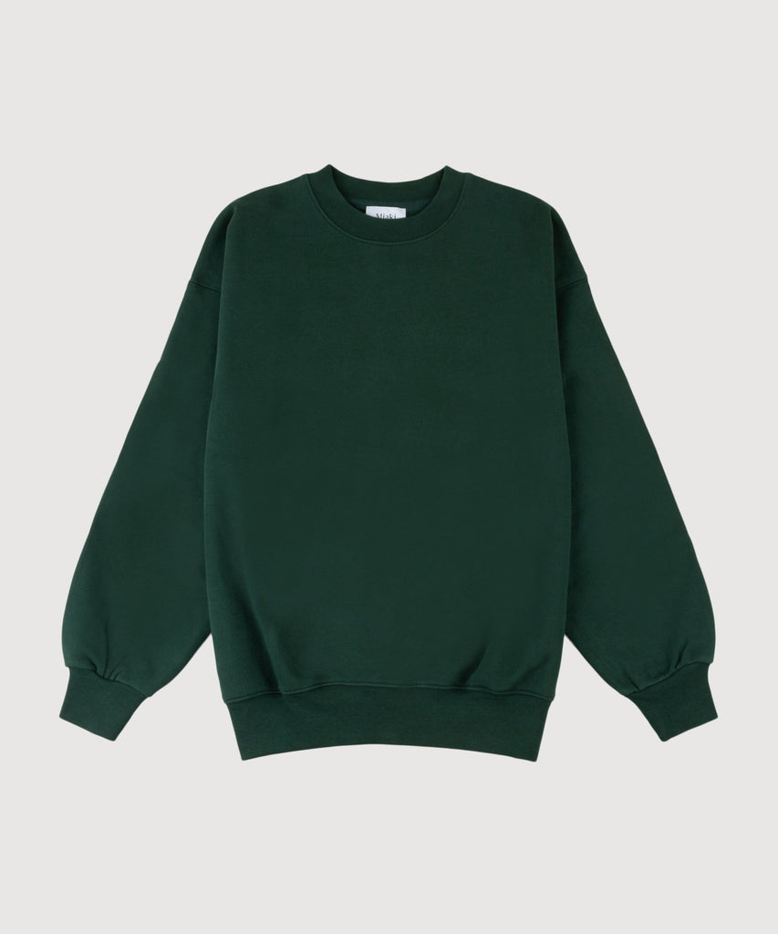 Green / XS Oversized Sweatshirt Miaki Swiss Made Womenswear