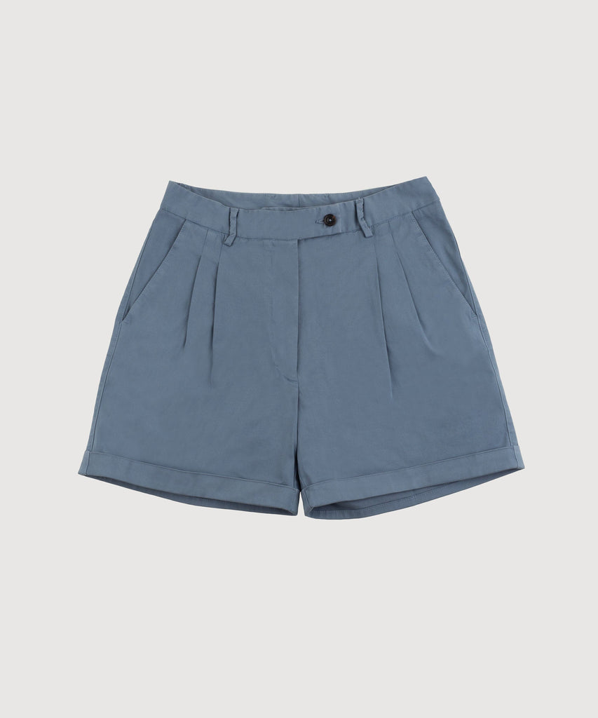 Blue / 34 Signature Shorts Miaki Swiss Made Womenswear