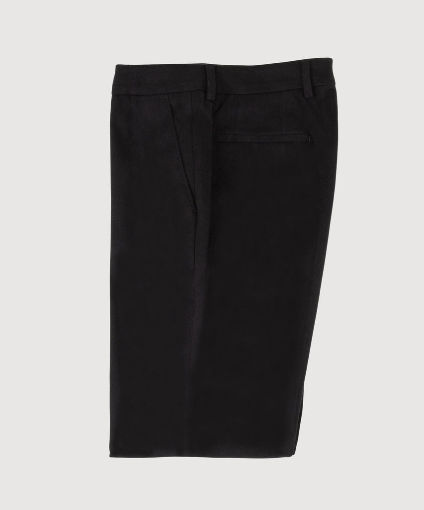 Black / 34 Heavy Twill Signature Trousers Miaki Swiss Made Womenswear