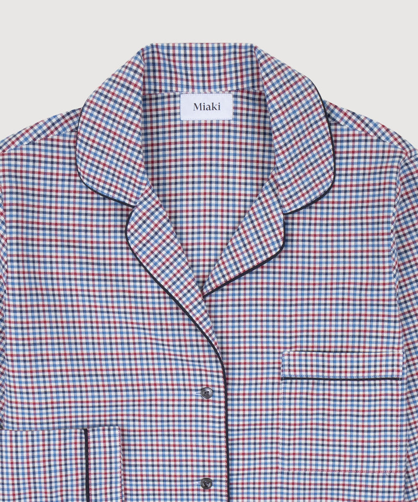 Check Pyjama Miaki Swiss Made Womenswear