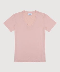 Rose / XS V-neck T-Shirt Miaki Swiss Made Womenswear