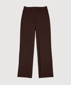 Wide Leg Flannel Trousers Miaki Swiss Made Womenswear