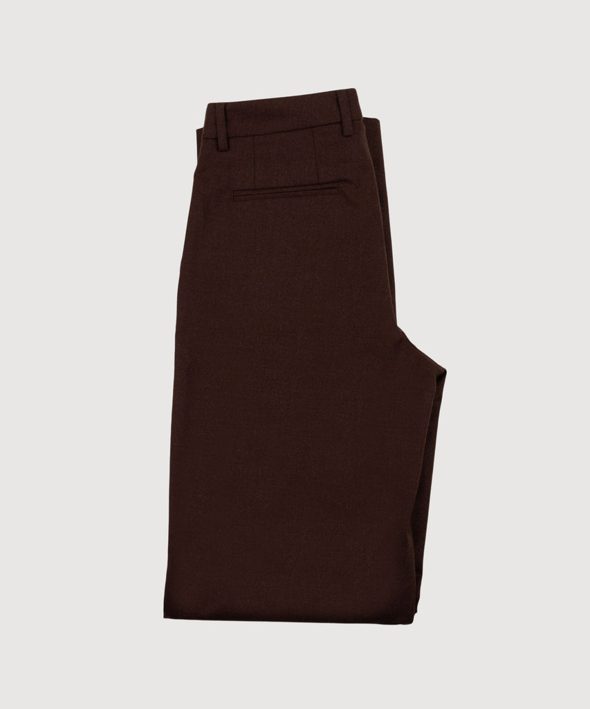 Wide Leg Flannel Trousers Miaki Swiss Made Womenswear