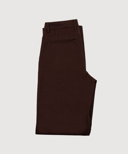 Wide Leg Flannel Trousers Miaki Swiss Made Womenswear