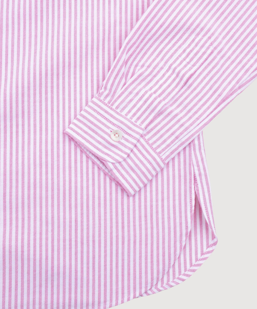 Relaxed Oxford Stripe Shirt Miaki Swiss Made Womenswear