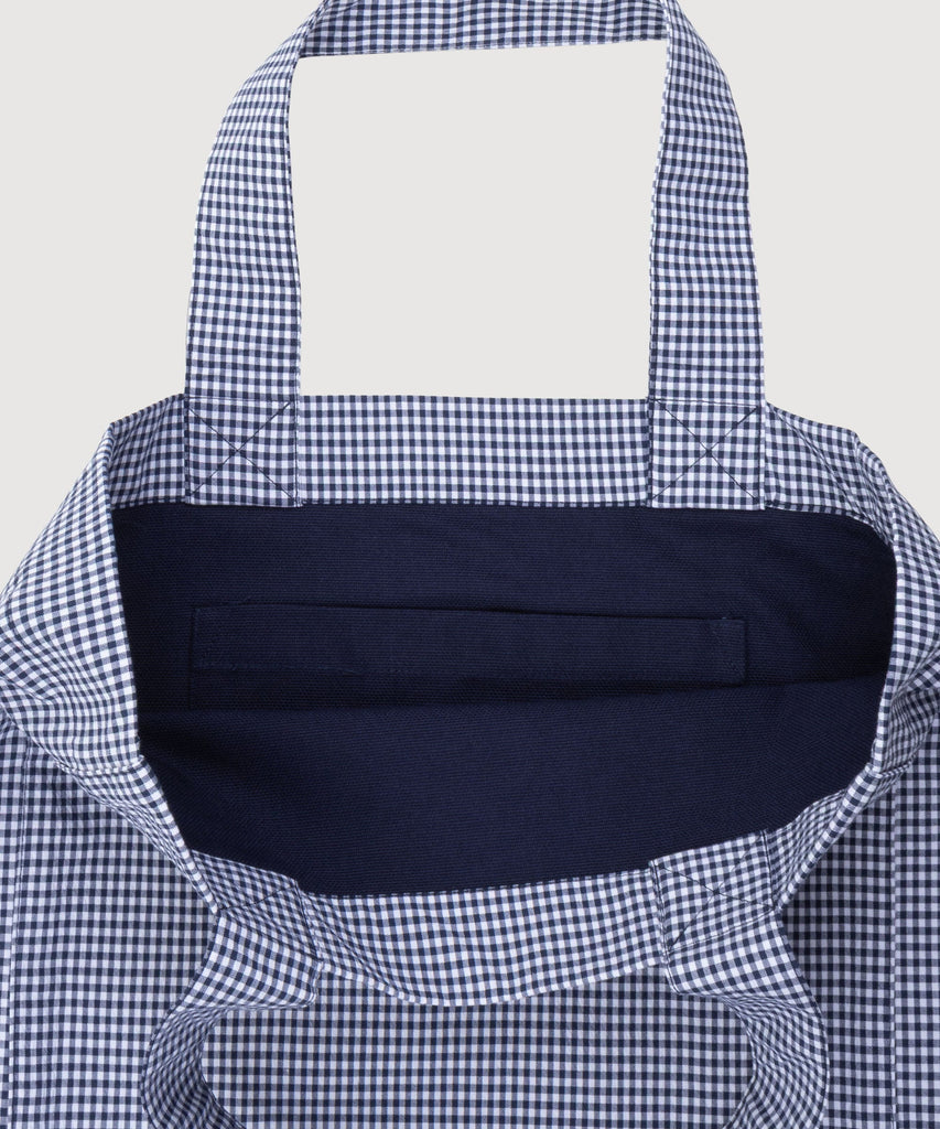 Check Tote Bag Miaki Swiss Made Womenswear