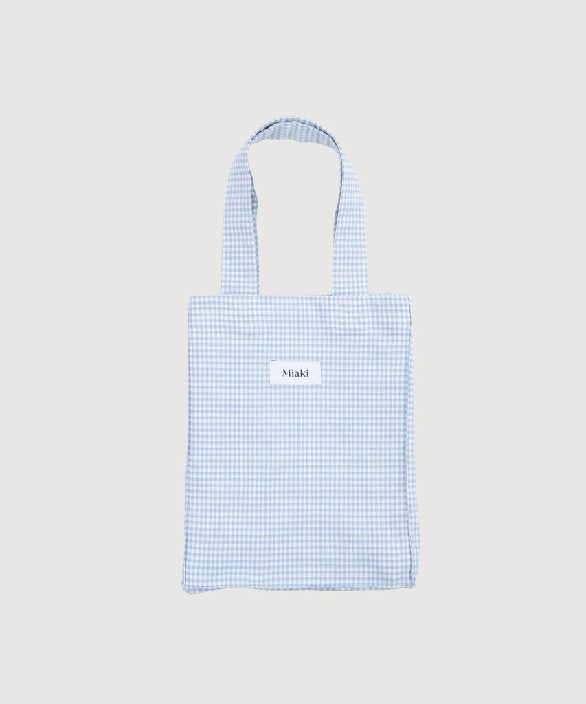 Check Mini Tote Bag Miaki Swiss Made Womenswear