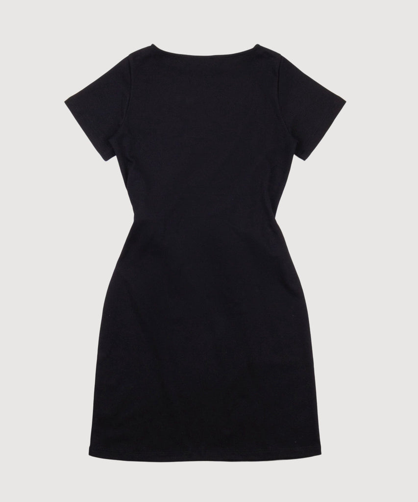 Short Jersey Knot Dress Miaki Swiss Made Womenswear