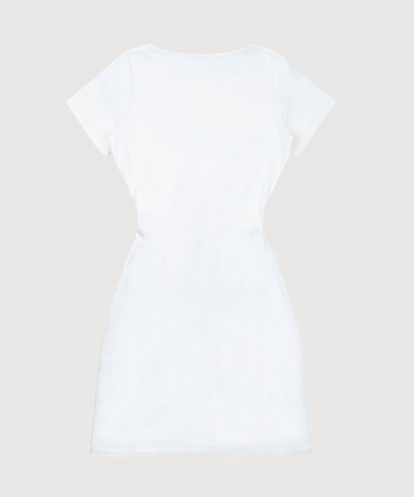 Short Jersey Knot Dress Miaki Swiss Made Womenswear