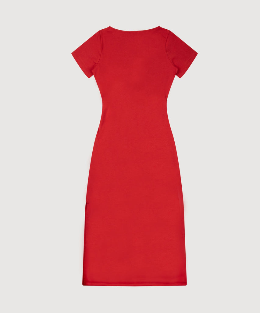 Jersey Knot Dress Miaki Swiss Made Womenswear