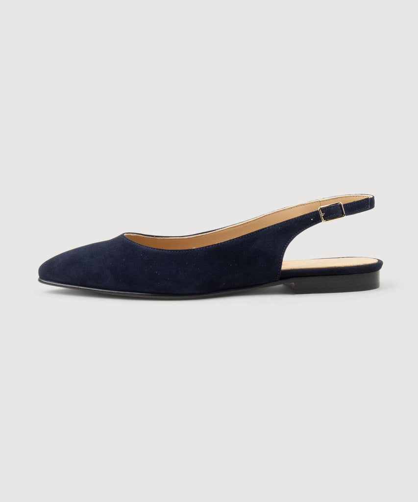 Navy / 36 Slingback Miaki Swiss Made Womenswear