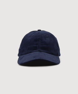 Navy Corduroy Sport Cap Miaki Swiss Made Womenswear