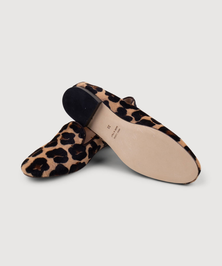 Leopard Slipper Miaki Swiss Made Womenswear