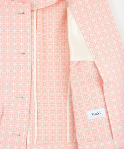 Short Cotton Mosaic Blazer Miaki Swiss Made Womenswear