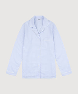 Striped Long Sleeve Pyjama Miaki Swiss Made Womenswear