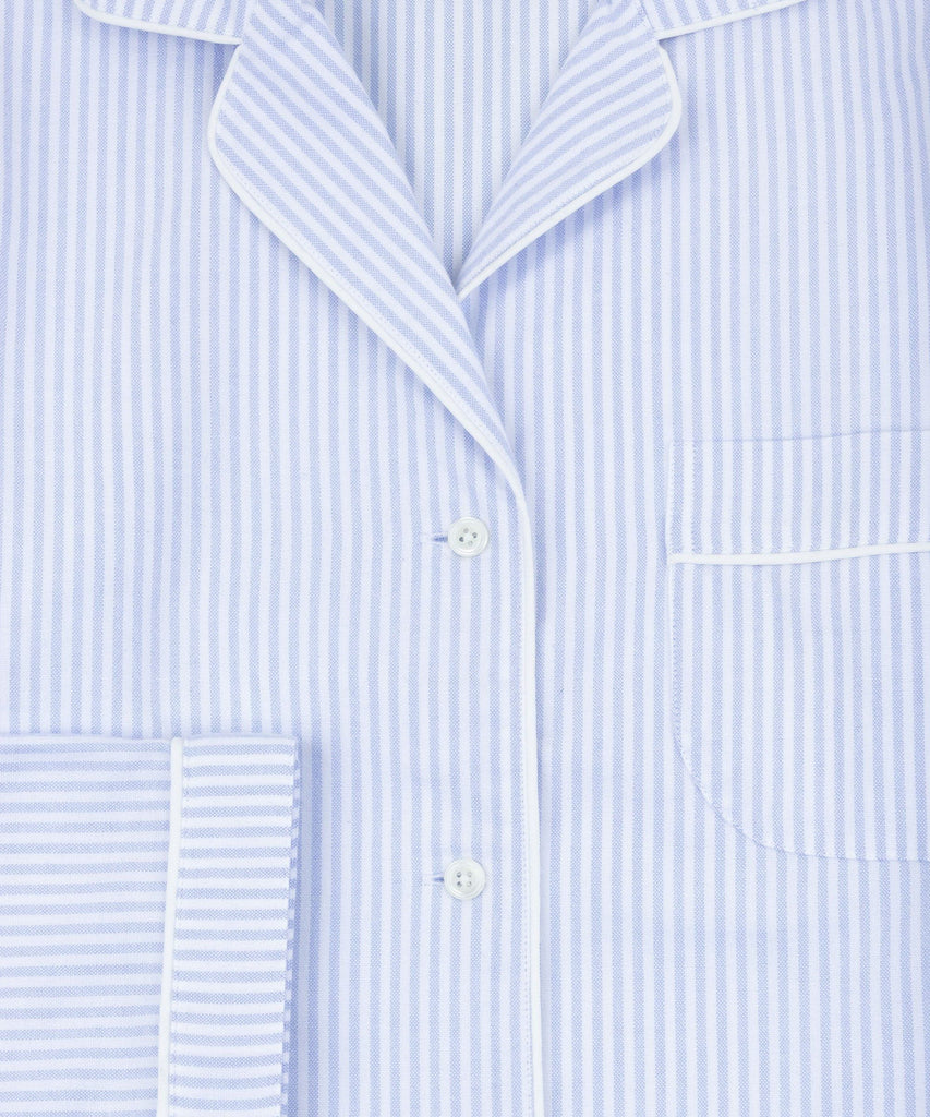 Striped Long Sleeve Pyjama Miaki Swiss Made Womenswear