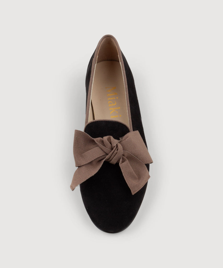 Large Bow Slipper Miaki Swiss Made Womenswear