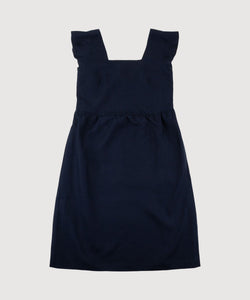 Volant Linen Dress Miaki Swiss Made Womenswear