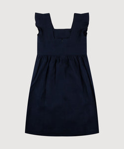 Volant Linen Dress Miaki Swiss Made Womenswear