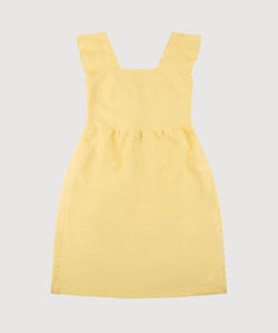 Volant Linen Dress Miaki Swiss Made Womenswear