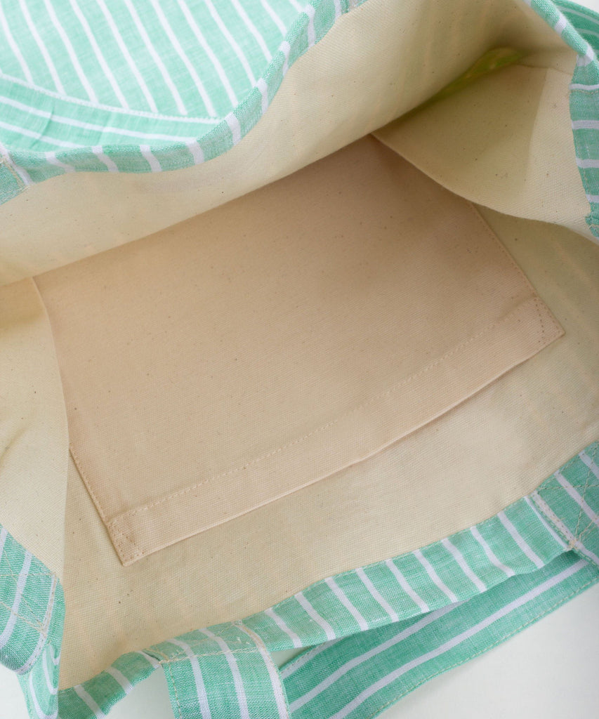 Linen Strap Tote Miaki Swiss Made Womenswear