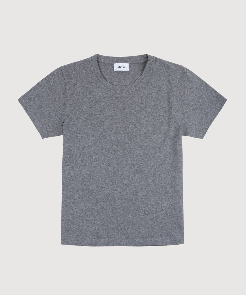 Grey Melange / XS Relaxed T- Shirt Miaki Swiss Made Womenswear