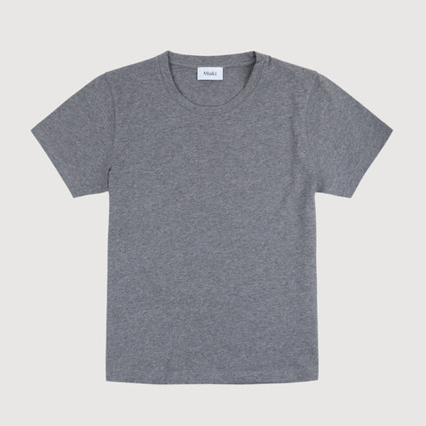 Grey Melange / XS Relaxed T- Shirt Miaki Swiss Made Womenswear