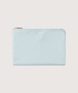 Sky Large Leather Pouch Miaki Swiss Made Womenswear