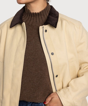 Cotton Field Jacket Miaki Swiss Made Womenswear