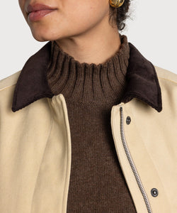 Cotton Field Jacket Miaki Swiss Made Womenswear