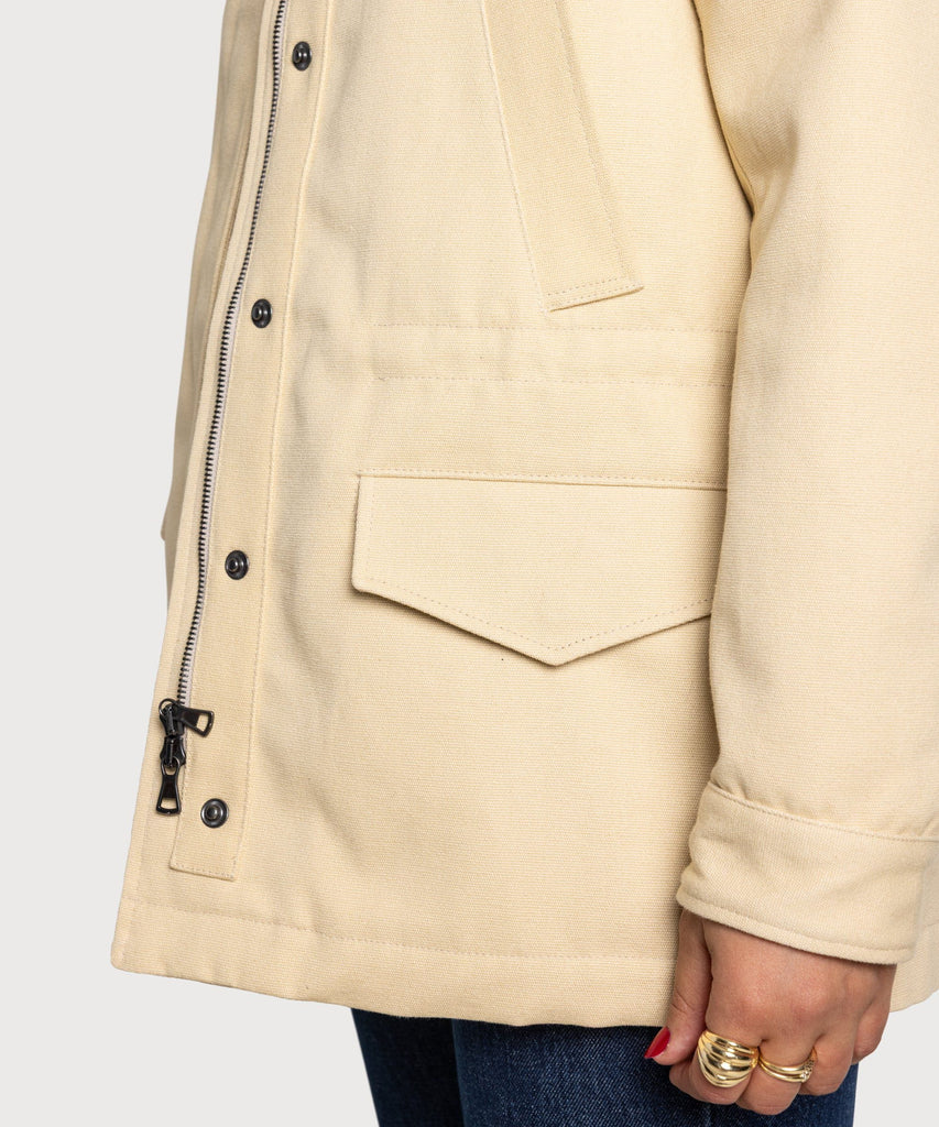 Cotton Field Jacket Miaki Swiss Made Womenswear
