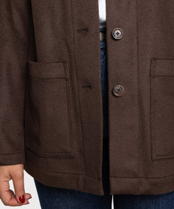 Wool Overshirt Miaki Swiss Made Womenswear