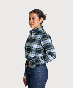 Relaxed Madras Shirt Miaki Swiss Made Womenswear