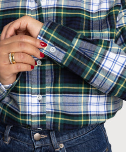 Relaxed Madras Shirt Miaki Swiss Made Womenswear