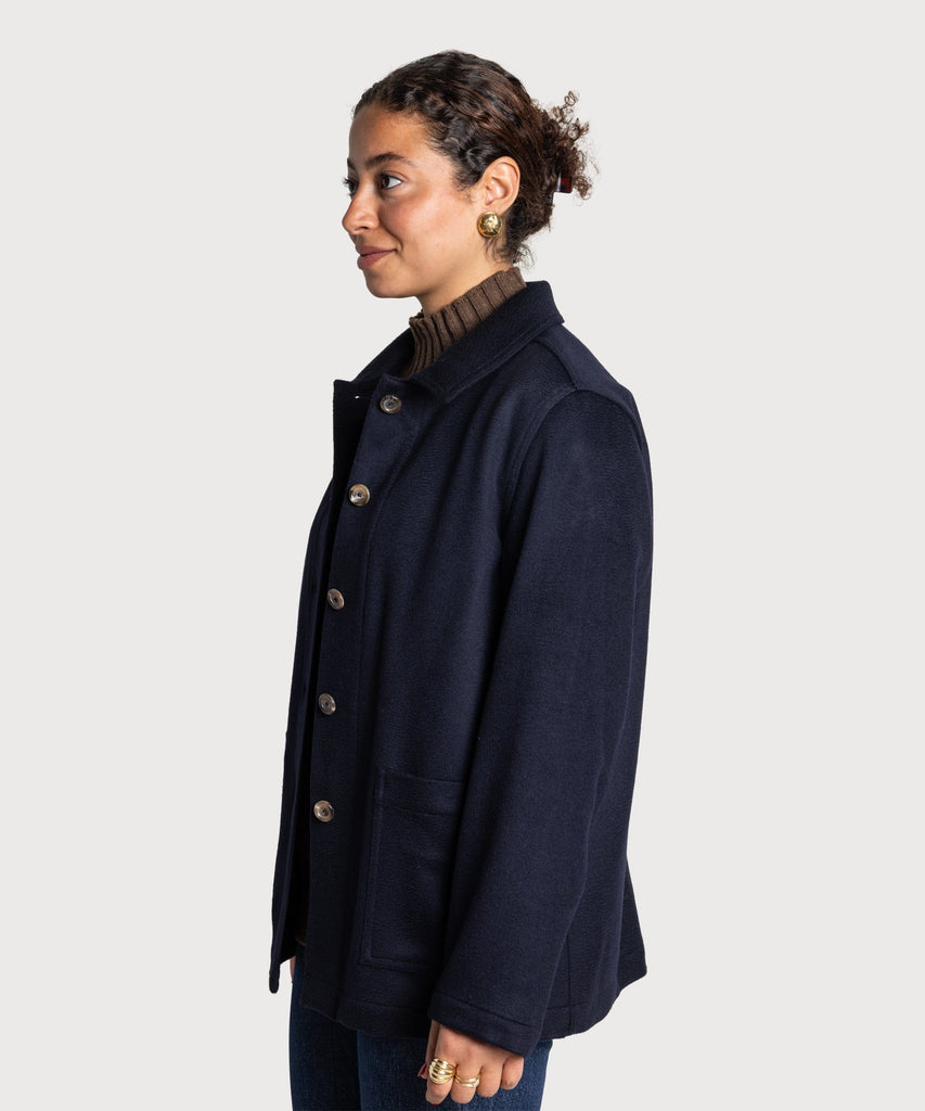 Wool Overshirt Miaki Swiss Made Womenswear